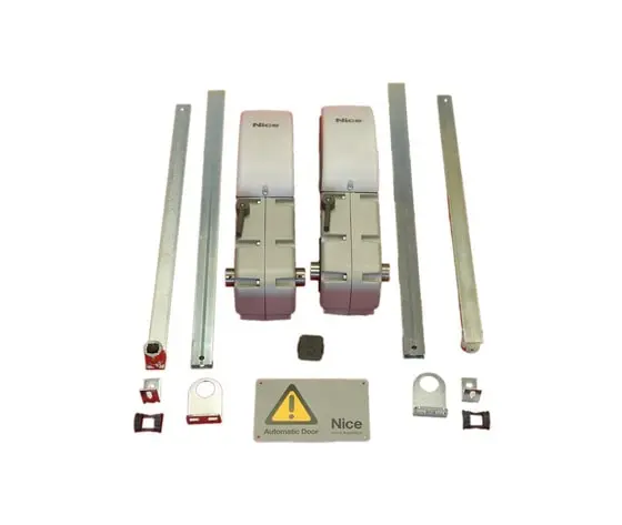 Nice - Set Completo Composizione Ten 24V Per Porte Basculanti Debordanti E Non Debordanti Fino A 16 Mq. E 2,6 Mt. Di Altezza Con L'Utilizzo Di 2 Motori